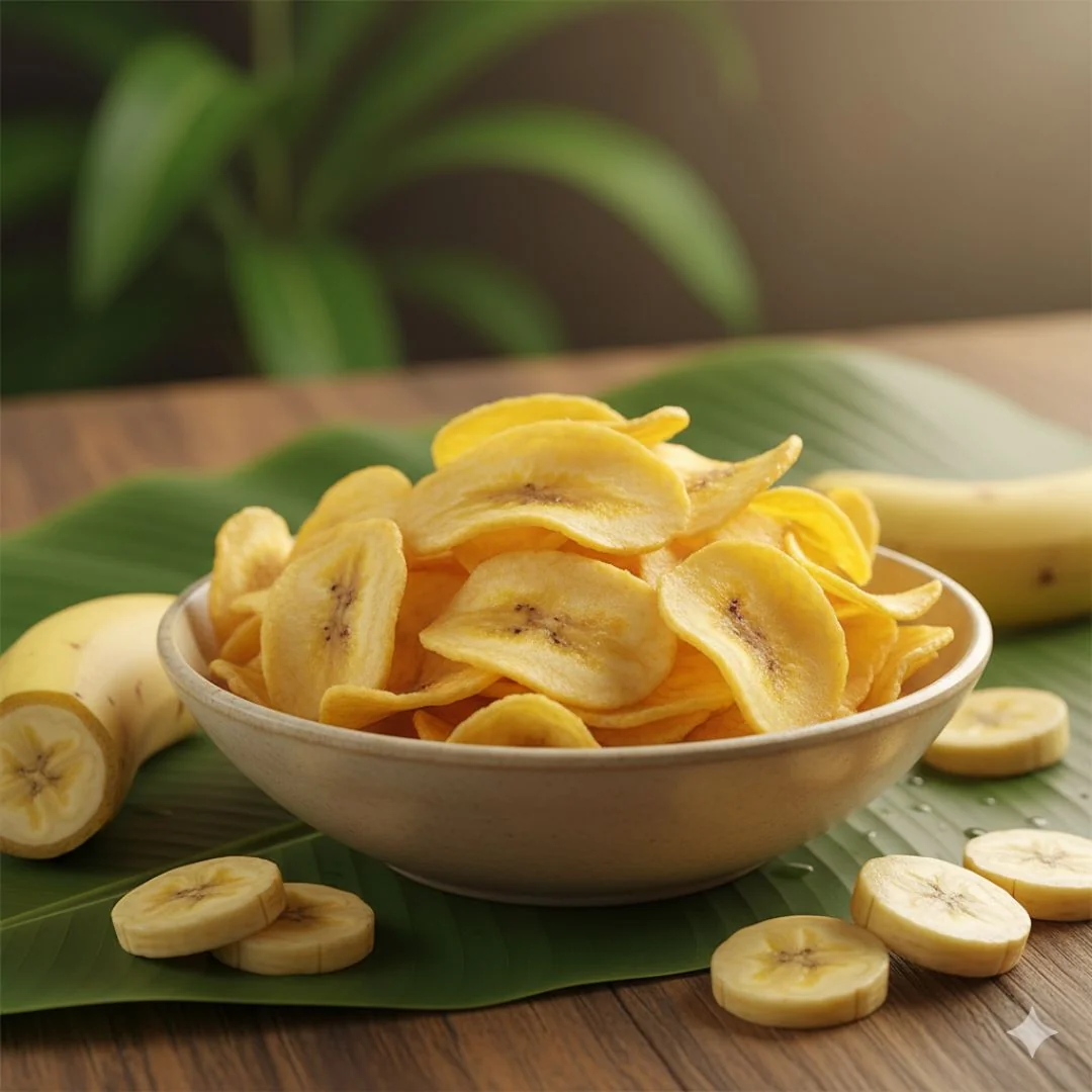 Plain Yellow Banana Wafer